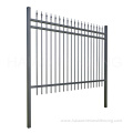 Garden security fence panel anti climb steel fence